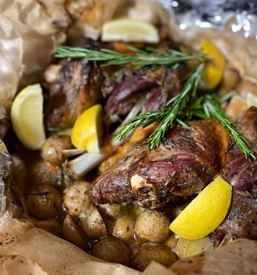 Kleftiko leg of lamb